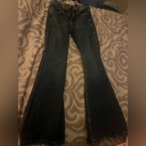 Hollister Dark Blue Flare Jeans